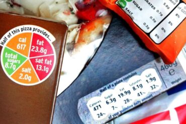 Exercise advice on food labels could help to tackle the obesity crisis